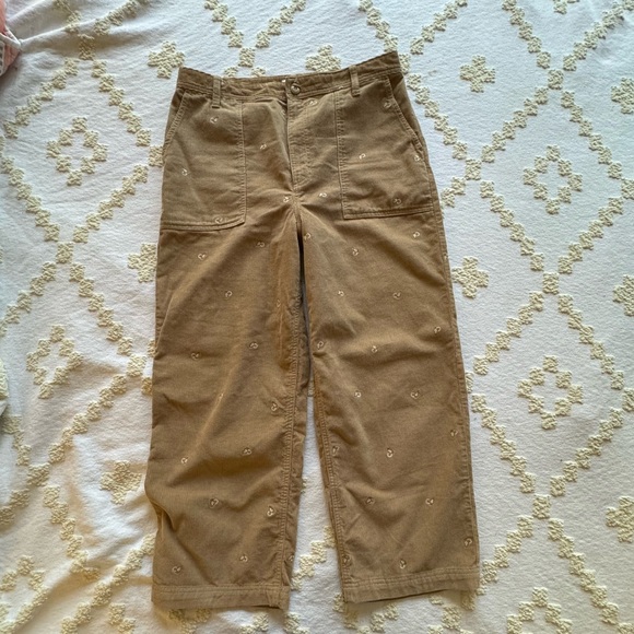 Vans x Panda collab wide leg corduroy pant. Camel. Size 30. Great condition. - Picture 12 of 12